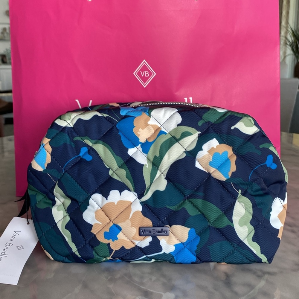 Vera Bradley Large Cosmetic Bag